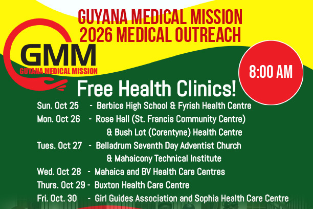 GMM Guyana Outreach, October, 2026